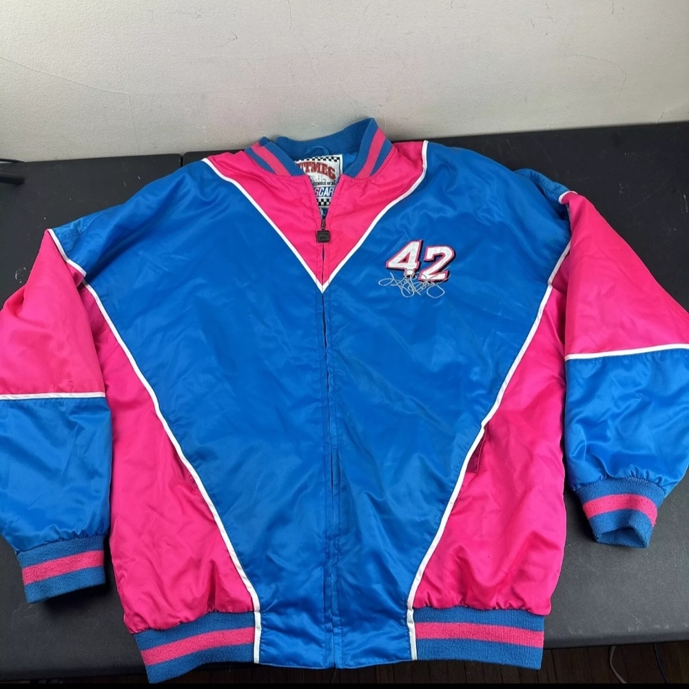 Blue and Pink Jacket with Number 42